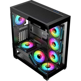 Resim Frisby Domınator 650W 80+ 7X120MM Argb Fan Mid Tower Atx Siyah Gaming (Oyuncu) Kasa 