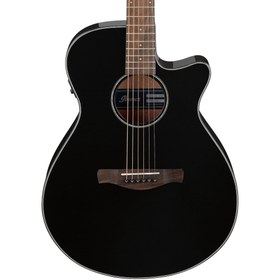 Resim Ibanez AEG50 Elektro Akustik Gitar - Black High Gloss 