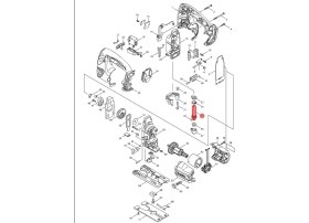 Resim Makita DJV180RFE Bıçak Mili Ürün Kodu 135060-4 
