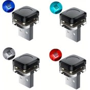 Resim Dream011 4 Adet Renk Değiştiren Mini Led Araç İçi Işıkları, Usb Tak Çalıştır Dekoratif Lambalar 