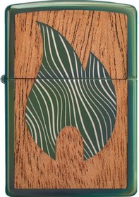 Resim Zippo Çakmak 49057 Woodchuck Usa Flame Lighter 