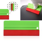Resim 1 adet Yumuşak Çiziksiz Su Geçirmez Kenar Vinil Squeegee Karbon Fiber Film Wrap Scraper Kumaş Bez Duvar Kağıdı Vinil Craft Aracı Araba Pencere Film Aracı 