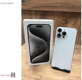 Resim Apple iPhone 15 Pro Max İkinci El TR | 256 GB | Beyaz 