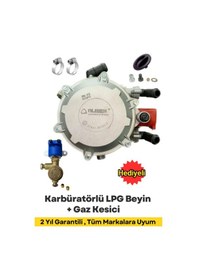 Resim Lpg Karbüratörlü Beyin Ve Gaz Kesici Set Tüm Araçlara Uygun 