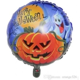 Resim Happy Halloween Folyo Balon 18 Inç 