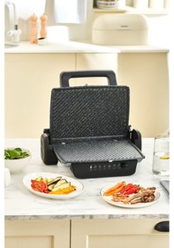Resim Karaca Crust Grill Toast 1800 W Izgara Ve Tost Makinesi 