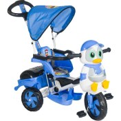Resim Baby Poufi Penguen Ebeveyn Kontrollü Bisiklet Mavi 