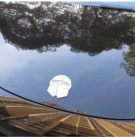 Resim Wangxi Tesla Model Y/3 İçin Gümüş Gri Premium Metal Emblem Dayanıklı Ön Kaput Modifiye 