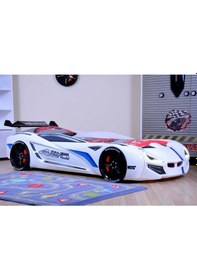 Resim Setaymobilya Arabalı Yatak , Mercedes Beyaz , Setay Mobilya 