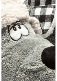 Resim Twigy Dodo Kadın,Garson Boy Hayvanlı Panduf Gri 36/41 YY0278 Gri 