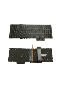 Resim Lenovo Legion 5-15ıth6h, 82jh, 82mh Uyumlu Klavye Siyah Tuş Takımı Tuş Seti Led Işıklı Türkçe 