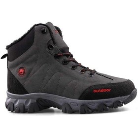 Resim Cem Pekşen Jagulep 4057 Soğuk Geçirmez İçi Kürklü Outdoor Bot Füme 