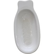 Resim SerSev Porselen Kayık Figürlü Bebek Mama Püre Yapıcı Elma Rendesi Sebze Meyve Püre Yapıcı 