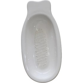 Resim SerSev Porselen Kayık Figürlü Bebek Mama Püre Yapıcı Elma Rendesi Sebze Meyve Püre Yapıcı 