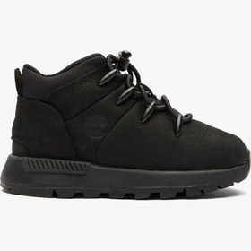 Resim Timberland Mid Lace Up Bebek Siyah Outdoor Ayakkabı 