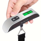 Resim Taşınabilir 50kg Dijital Bagaj Terazisi - kg/g Birim Dönüşümü, Pil ile Çalışan, Hafif Seyahat ve Ev Kullanımı İçin, Dayanıklı Plastik Yapı, Kolay Taşıma Askısı, Havaalanları, Oteller, Günlük İşe Gidiş-Geliş 