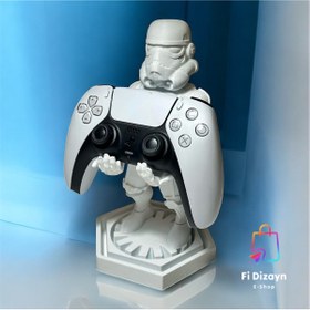 Resim FİDAN DESİNG Stormtrooper Oyun Konsol Tutucu 