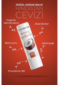 Resim Yeşilmarka Hindistan Cevizi Doğal Dudak Balmı 