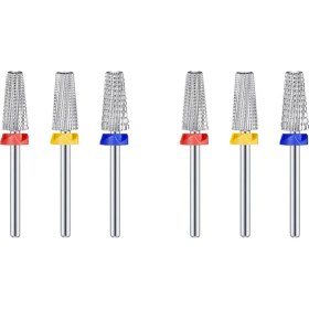 Resim Explosion1 6 Adet Tırnak Karbür 5&#39 Te 1 Bit Çok Fonksiyonlu Konik Şekillendirilmiş Tırnak Matkabı Karbür Tırnak Matkap Ucu Her Ikisi Için Her Ikisi Için (Yurt Dışından) 