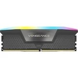 Resim TeknoKapsül Corsair Vengeance Rgb 16GB (1 x 16GB) Ddr5 6000 CL36-44-44-96 1.35V Intel Xmp & Amd Expo - Gri (Cmh 