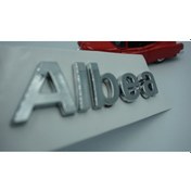 Resim Fiat Albea Bagaj Yazı Logo Amblem 3M 3D 