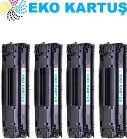 Resim Eko Kartuş Hp CE278A P1606DN Ekonomik lı 4’lü Paket Uyumlu 