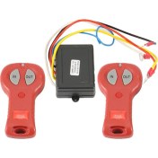 Resim Sagrado Kablosuz Elektrikli Vinç Uzaktan Kumanda Kiti Röle Vinç Kontrol Sistemi Kamyonlar Suv Atv Utv Için Evrensel El Anahtarı (Yurt Dışından) 