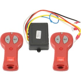 Resim Sagrado Kablosuz Elektrikli Vinç Uzaktan Kumanda Kiti Röle Vinç Kontrol Sistemi Kamyonlar Suv Atv Utv Için Evrensel El Anahtarı (Yurt Dışından) 