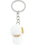 Resim Hightower Beyzbol Şapkası Anahtarlık, Hip-hop Çanta Aksesuarı, Erkekler İçin Altın Beyaz 