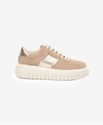 Resim Greyder Kadın Bej Hakiki Deri Sneaker Ayakkabı 5K2SA35371 
