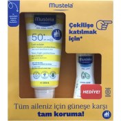 Resim Seddar Collection Mustela Güneş Losyonu SPF50 200 ml + Mustela Hydra Bebe 100 ml 