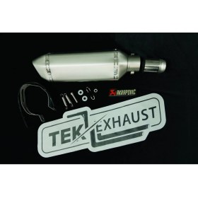 Resim Tek Exhaust Akrapovic Performans Egzoz – Full Gri 