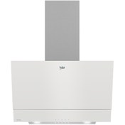 Resim Beko BDE 6050 HB Beyaz Duvar Tipi Ankastre Davlumbaz 