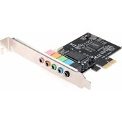 Resim Alfais 4836 Pci-E 5.1 Kanal Express Masaüstü PC Ses Kartı 