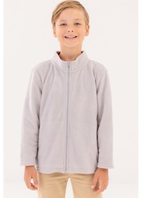 Resim Kinetix Ku Basıc 7kds02 4pr Grı Melanj Erkek Çocuk Polar Gri 