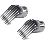 Resim 2pcs Saç Tımarlama Karakter Düzenleyicisi Jilet Kılavuzu Phılıps Için Kılavuzu Tıradı QC5130 QC5105 QC5115 QC5120 3-21MM Ayarlanabilir (Yurt Dışından) 