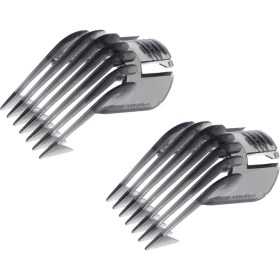 Resim 2pcs Saç Tımarlama Karakter Düzenleyicisi Jilet Kılavuzu Phılıps Için Kılavuzu Tıradı QC5130 QC5105 QC5115 QC5120 3-21MM Ayarlanabilir (Yurt Dışından) 