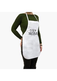 Resim Kurumsal Logolu Mutfak Önlüğü Firma Baskılı, Yetişkin & Çocuk Model Seçenekli Beyaz 