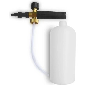 Resim Bosch Aquatak/black &amp; Decker/norse/ryobi/neo Köpük Lance Makinesi Jet Foamer Ayarlanabilir 1l Şişe Sabunluk Nozulu ile Uyumlu Kar Topu 