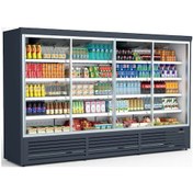 Resim Dampak İçten Motorlu Sütlük Dolabı Dört Kapılı 250 X 69,5 X 204 Cm 