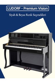 Resim Ludorf Premium Vision Piyano Yüksek Konsol 88 Tuşlu Çekiç Aksiyon Dijital Konsol Piyano 