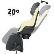 Resim Bobike Go Maxi Yatırılabilir Bisiklet Çocuk Taşıyıcı Sarı (Bagaj Üstü) 