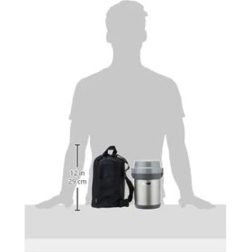 Resim Karokstore SL-JAF14-SA Vakumlu Yemek Termosu Kabı 1.43L Gümüş 