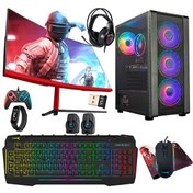 Resim Turbox Tx4410 Intel Core i7 3770 27" 16 GB RAM 1 TB SSD 4 GB RX 560 Curved FreeDOS Masaüstü Oyun Bilgisayarı 