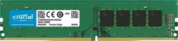 Resim CRUCIAL 16 GB DDR4 2666MHz CL19 CT16G4DFD8266 16 GB DDR4 2666MHz CL19 (CT16G4DFD8266)