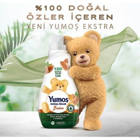 Resim Yumoş Doğal Özler Konsantre Çamaşır Yumuşatıcısı Badem 1200 ML 