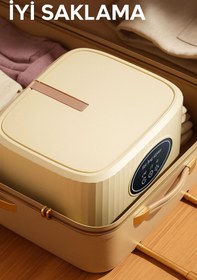 Resim ATLT ATLANTİS UV IŞINLI TAŞINABİLİR ELBİSE KURUTUCU PORTATİF ASKILI KATLANABİLİR ÇAMAŞIR KURUTMA MAKİNESİ 