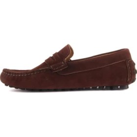 Resim Sail Laker's - Kahverengi Nubuk Erkek Loafer Ayakkabı 101-6055-11169 