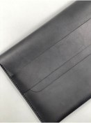 Resim MAT Deri Lenovo Ideapad Flex 5 Çanta Siyah Hakiki Deri 14" Ideapad Flex 5 Uyumlu Notebook Taşıma Çantası 