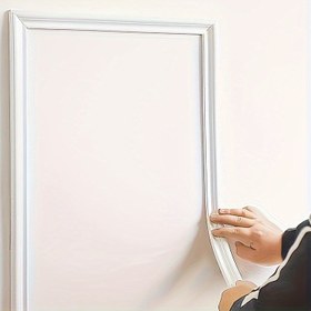 Resim 1 Rulo Şık Kendinden Yapışkanlı TPE Dekoratif Şerit - Duvarlar, Zeminler & Dolaplar için Esnek & Bükülebilir, 100.58cm Uzunluğunda, Avrupa Tarzı Ev Dekorasyonu Vurgusu, Zemin Dekorasyonu|Avrupa Tarzı Dekor|Kolay Kurulum Kalıplama, Duvar Zemin Süslemesi 